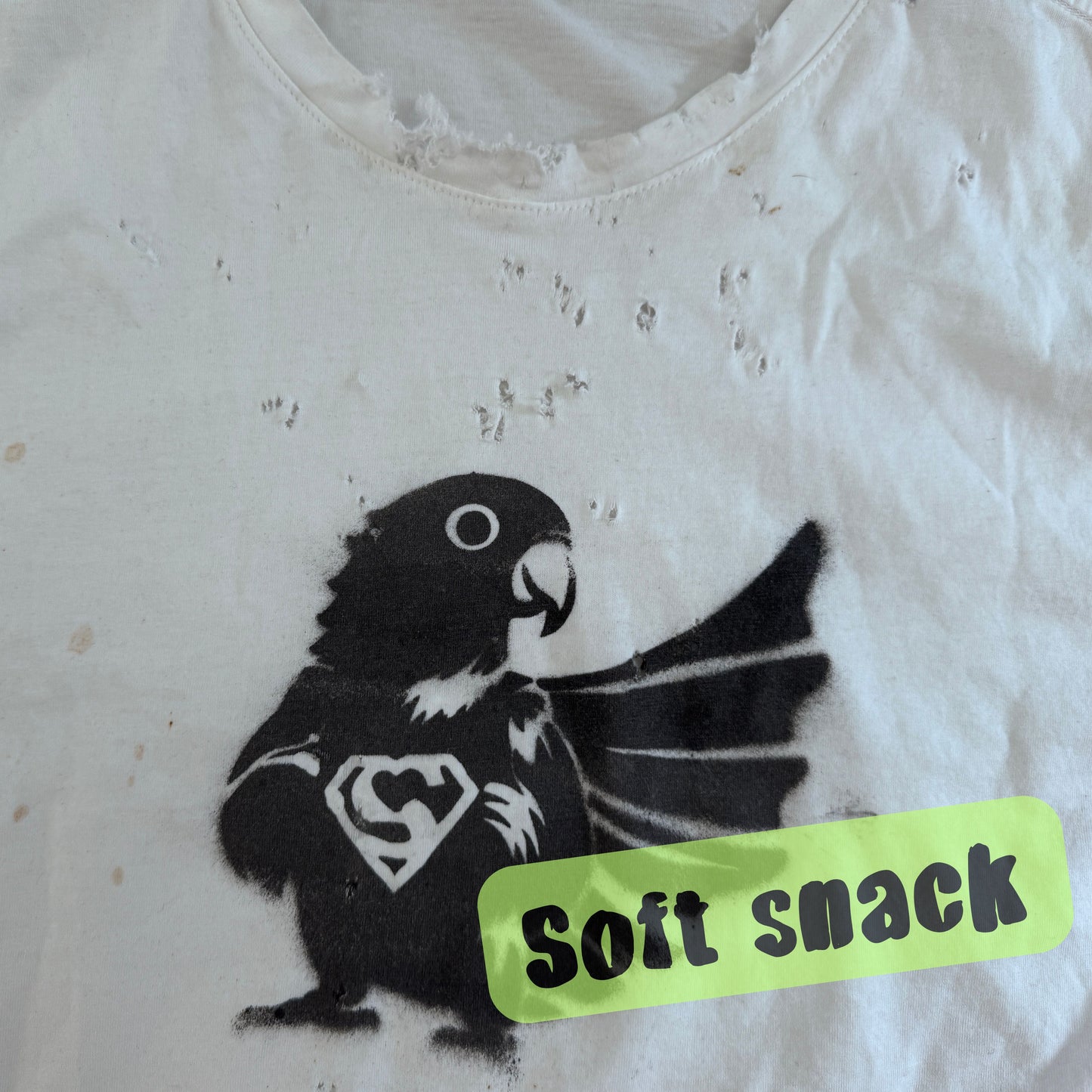T-shirt By Aisha - Hero - Art with a bite, literally.