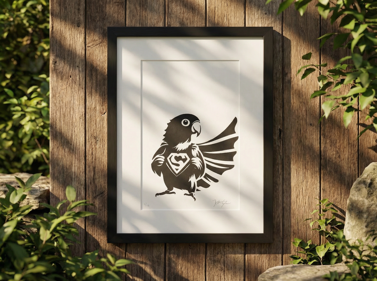 07 Superhero - print on canvas
