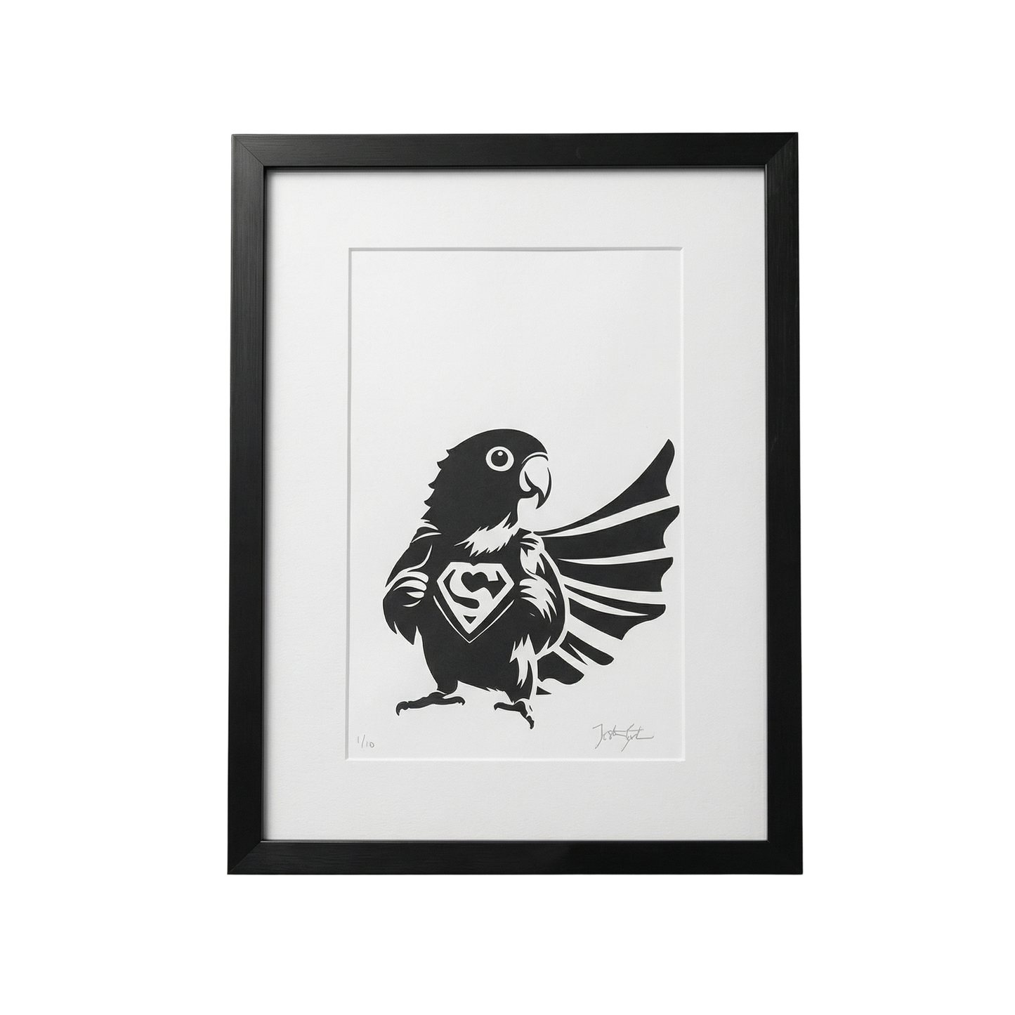 07 Superhero - print on canvas