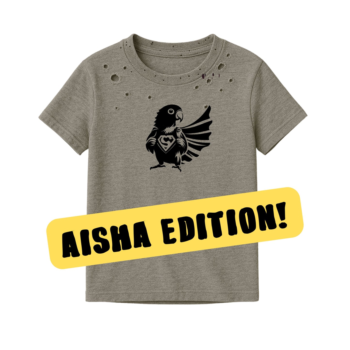 T-shirt By Aisha - Hero - Art with a bite, literally.