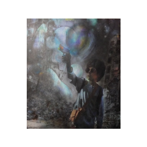 04  The boy with the bubble gun - original